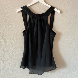 Lauren Ralph Lauren Black Silk Tank Top